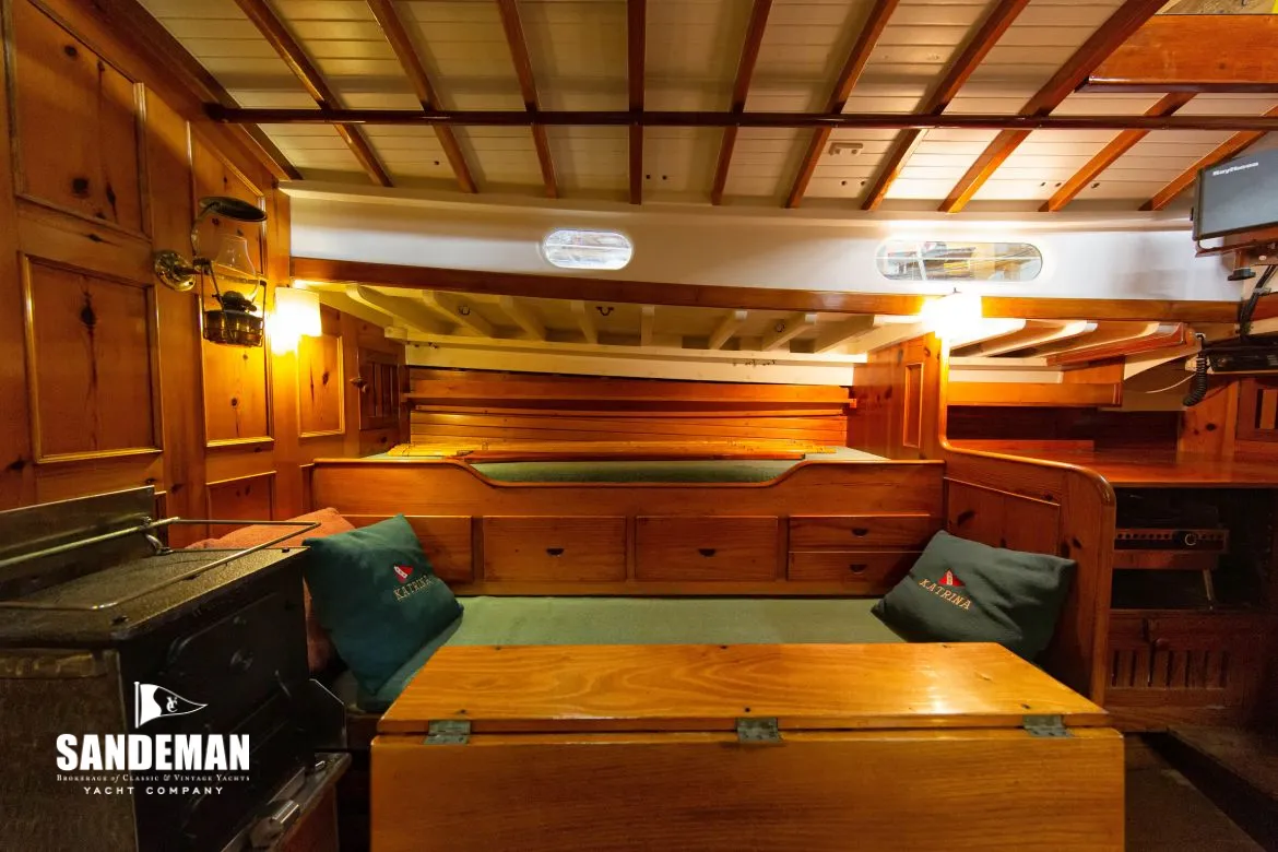 Interior of a Concordia yawl